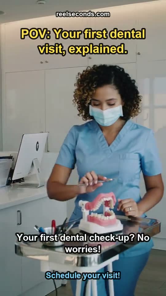 A frame from a real patient-promo reel — one workspace, one wallet.