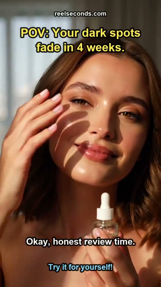 Skincare UGC ad
